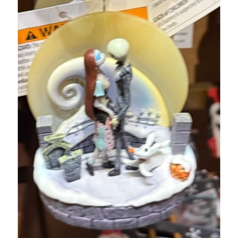 2026 Disney Park Jack Skellington‎ & Sally Ornament Nightmare Before Christmas
